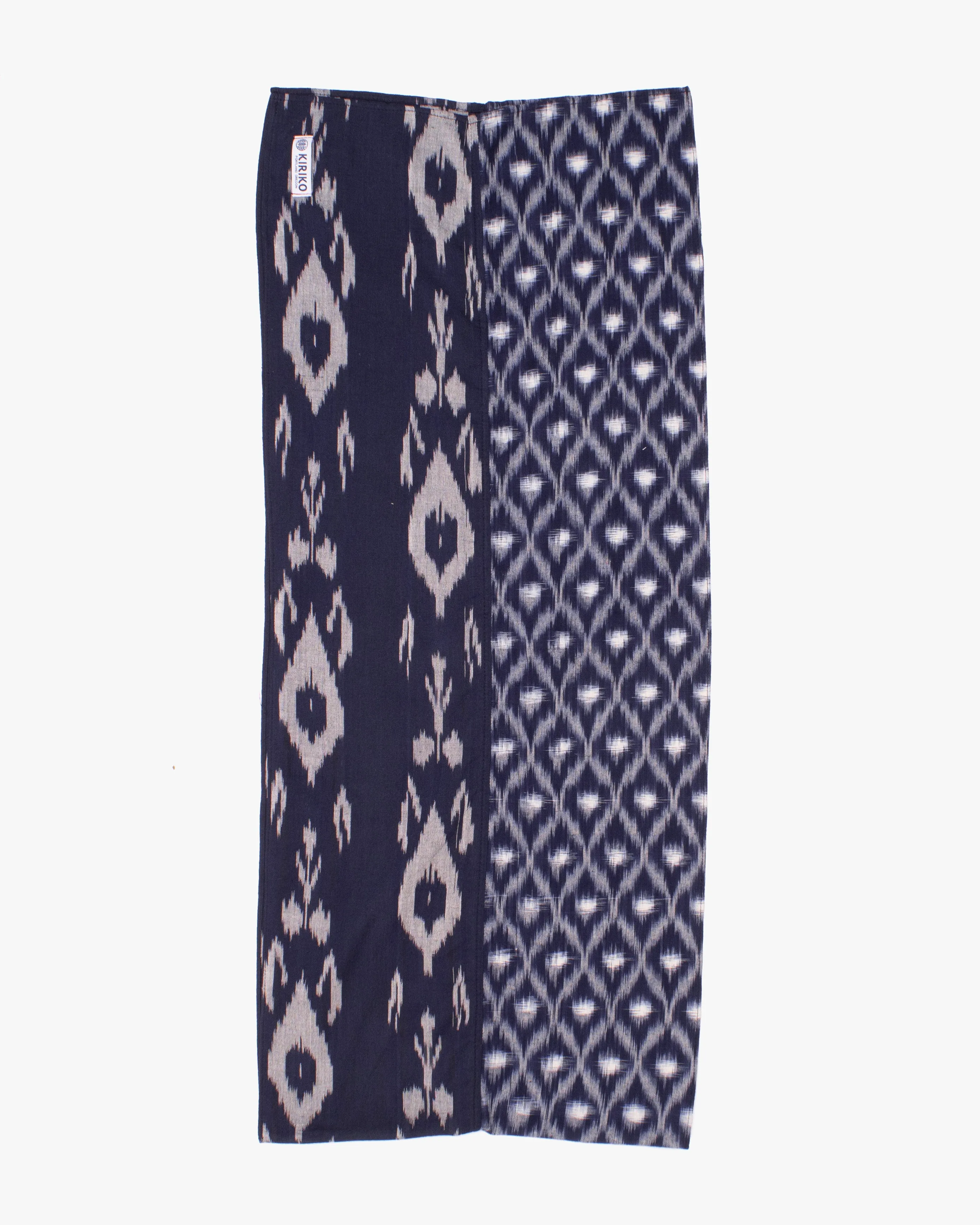 Kiriko Original Scarf, Double Split, Indian Kasuri, #1 sold by Kiriko product image thumbnail 3