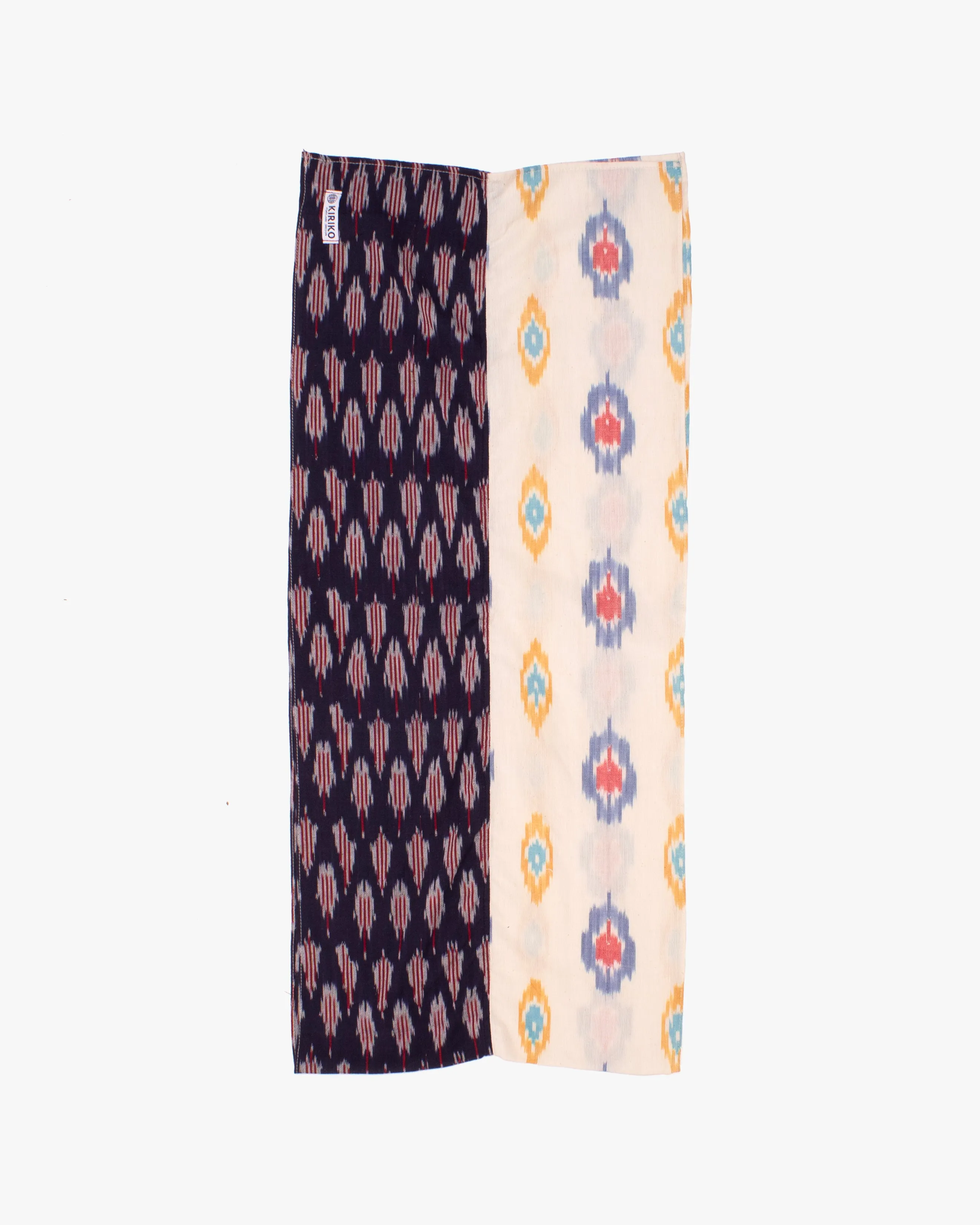 Kiriko Original Scarf, Double Split, Indian Kasuri, #3 sold by Kiriko product image thumbnail 2