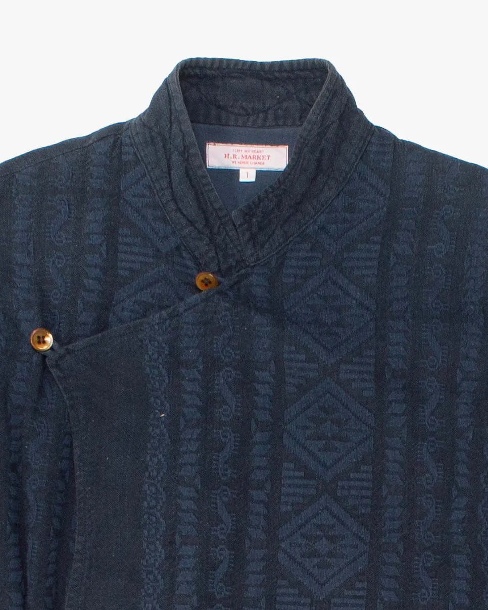 Japanese Repro Jacket, S, H.R Market, Blue sold by Kiriko product image thumbnail 2