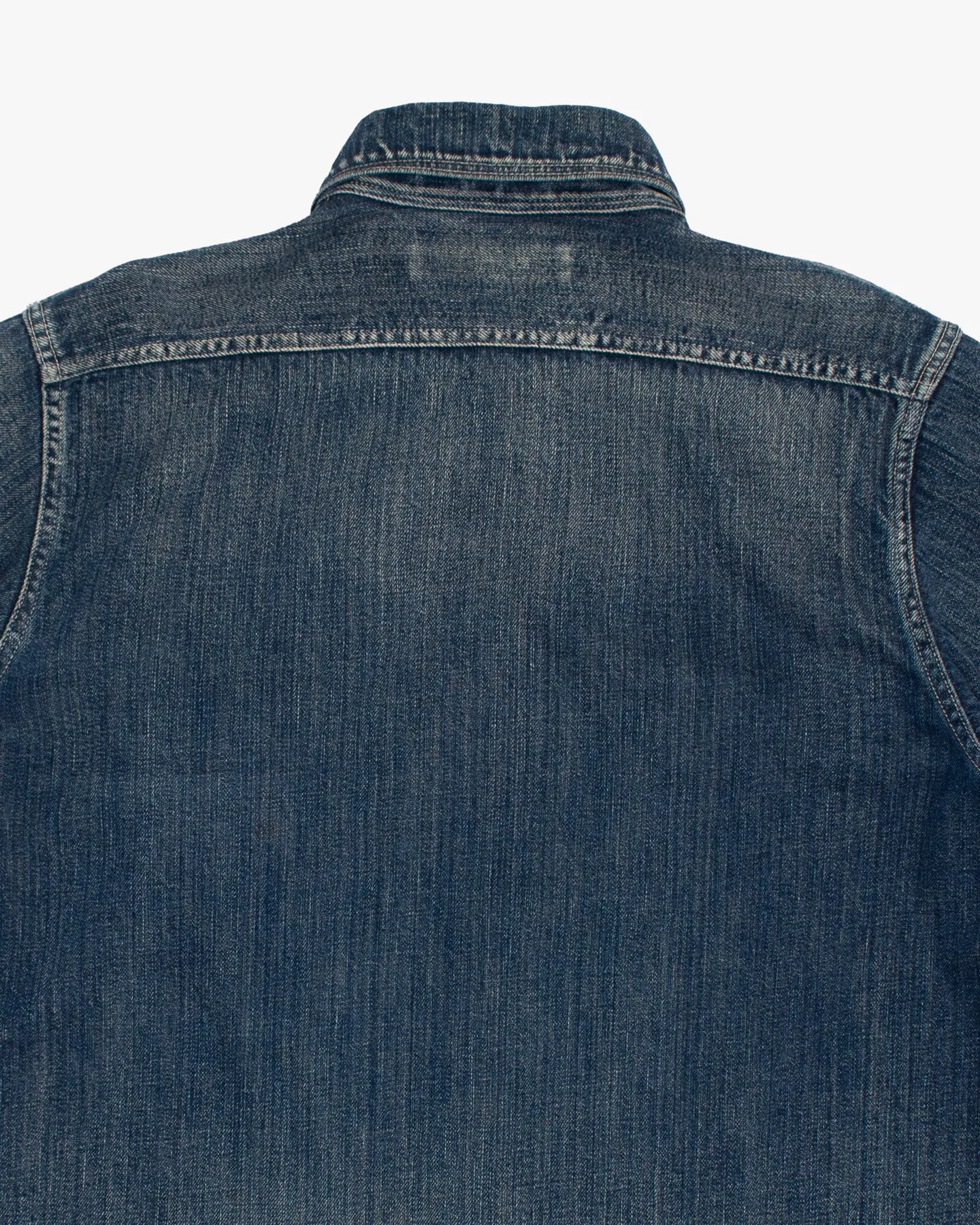 Japanese Repro Denim Jacket, L, Kapital, Medium Wash with Navy Buttons sold by Kiriko product image thumbnail 4