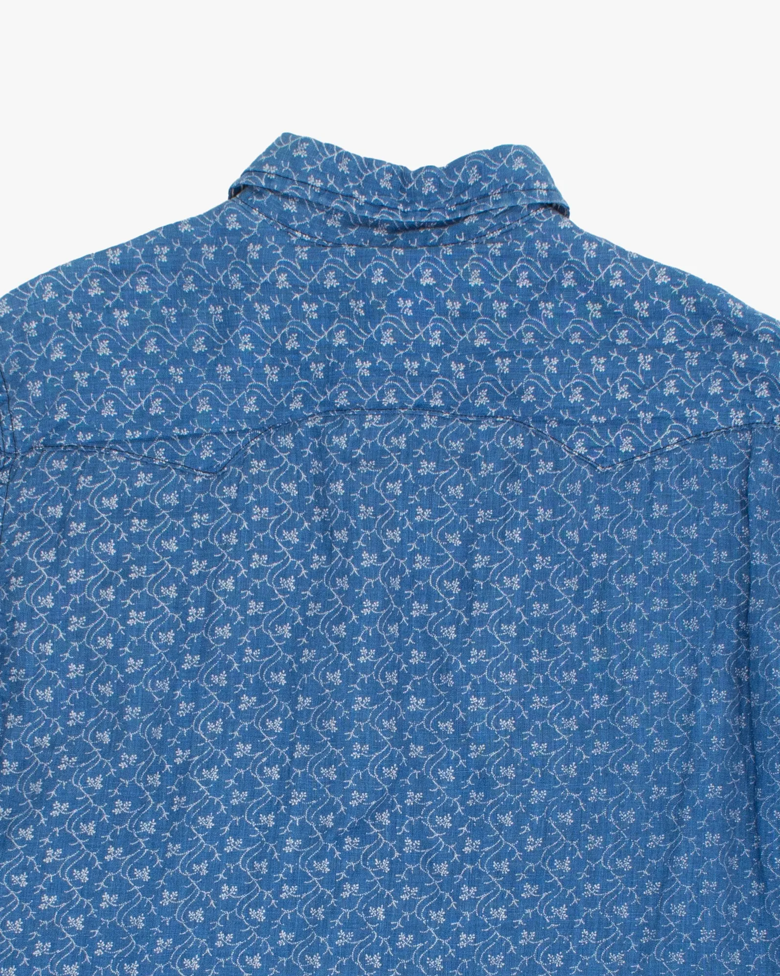 Japanese Repro Shirt, M, Kapital, Blue Floral sold by Kiriko product image thumbnail 4