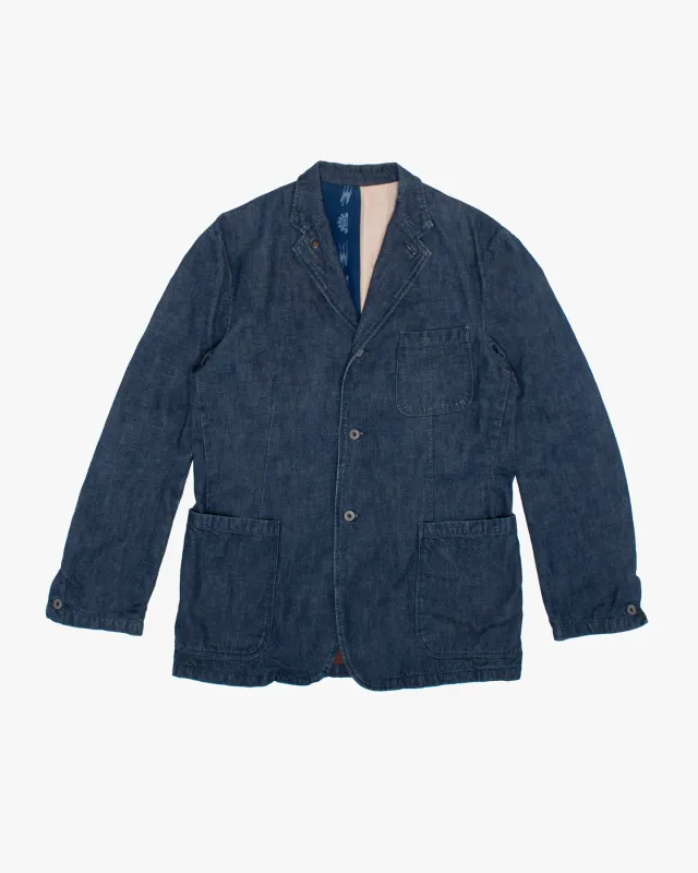 Japanese Repro Jacket, XL, Kapital, Denim Jacket made by Kiriko
