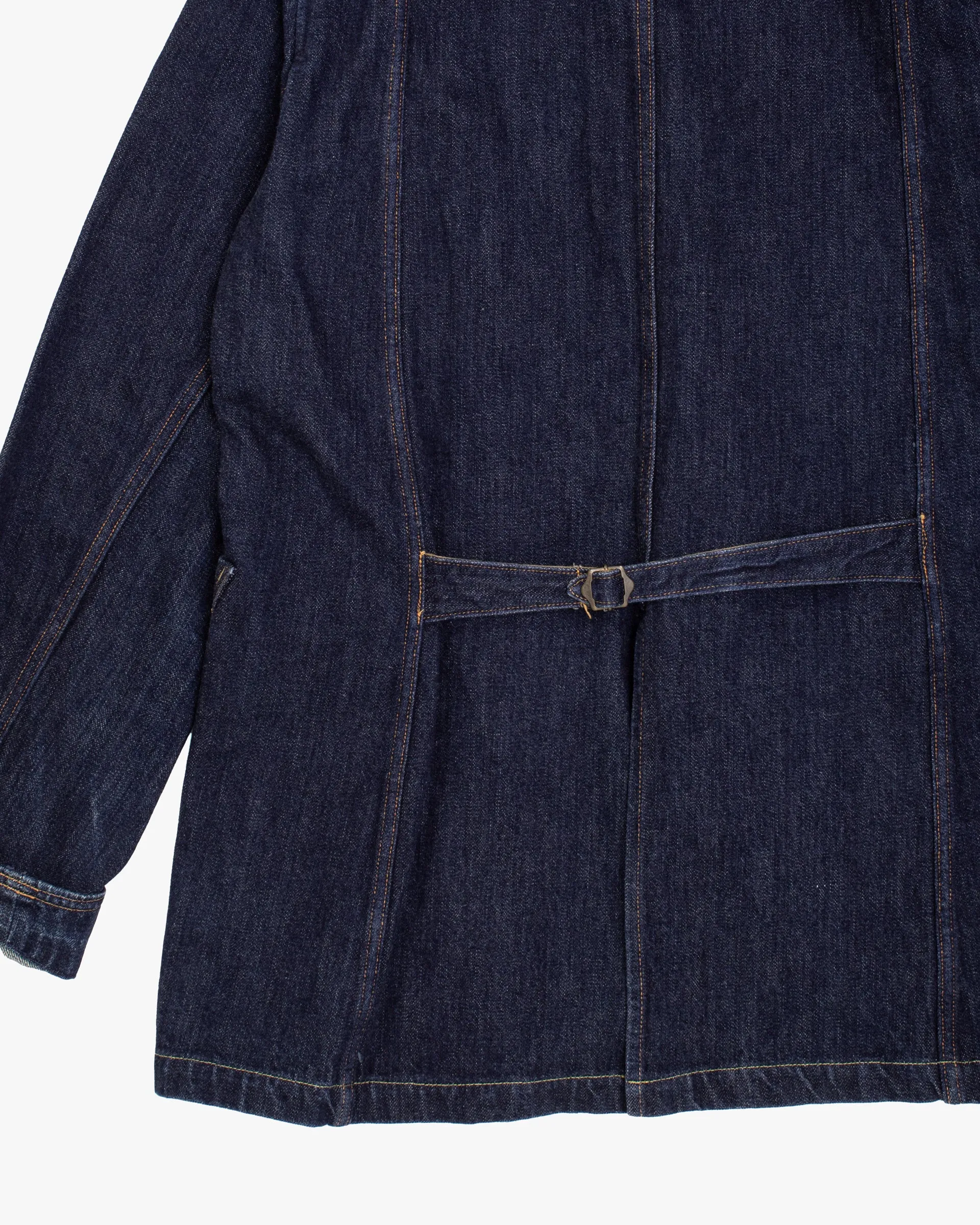 Japanese Repro Denim Jacket, M, Kapital, Dark Wash with Pointed Cuff Detail sold by Kiriko product image thumbnail 5