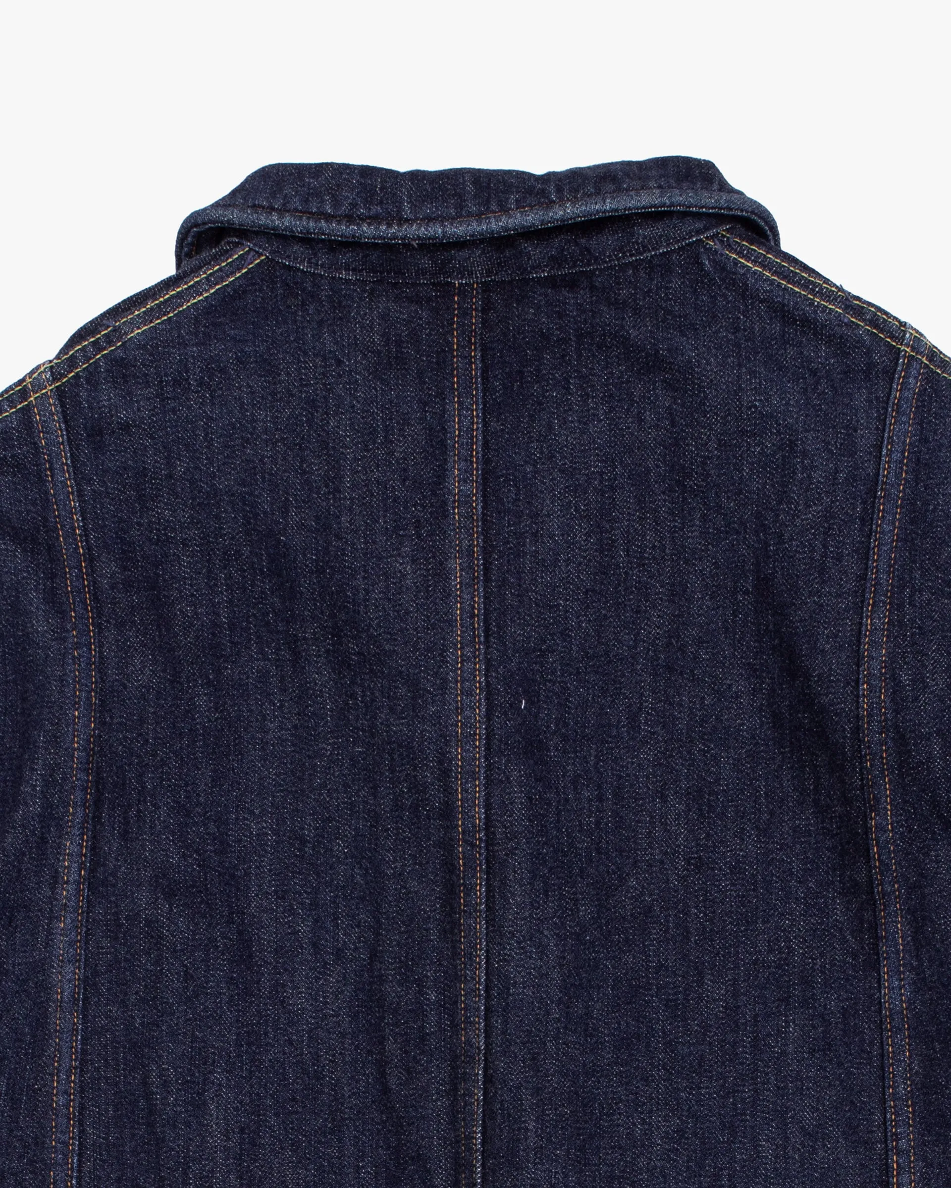 Japanese Repro Denim Jacket, M, Kapital, Dark Wash with Pointed Cuff Detail sold by Kiriko product image thumbnail 3