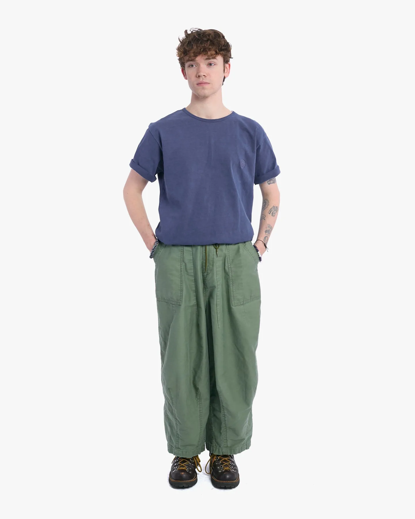 Kiriko Original Logo Embroidered T-Shirt, Blue sold by Kiriko product image thumbnail 2