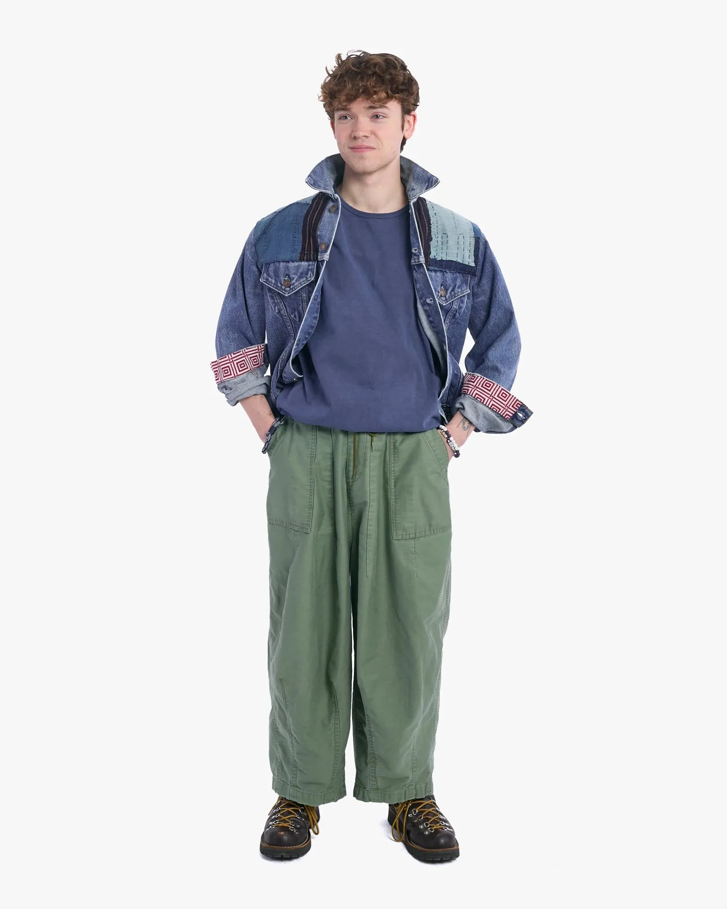 Kiriko Original Logo Embroidered T-Shirt, Blue sold by Kiriko product image thumbnail 3
