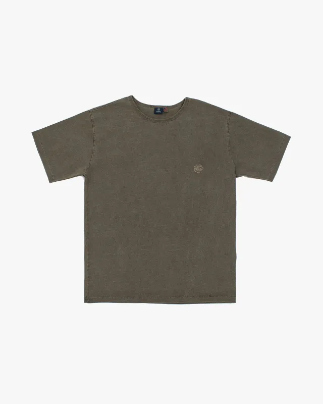 Kiriko Original Logo Embroidered T-Shirt, Green made by Kiriko