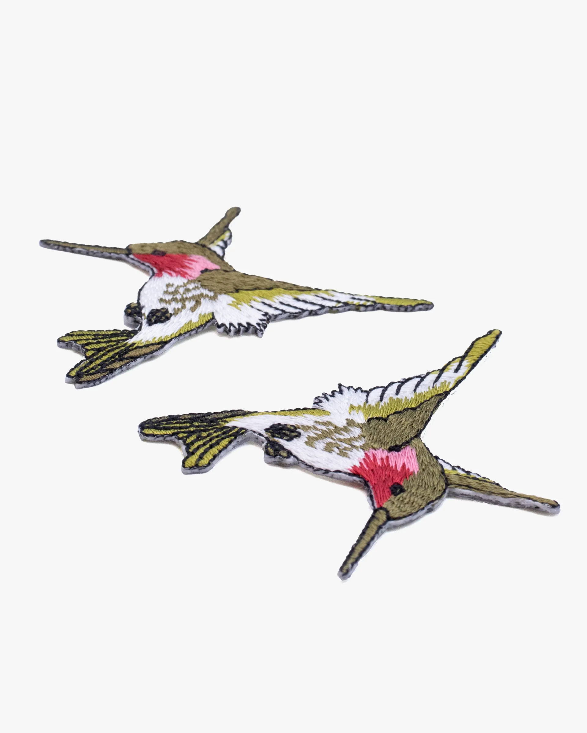 Embroidered Patch, Iron-on Applique, Hummingbird sold by Kiriko product image thumbnail 2