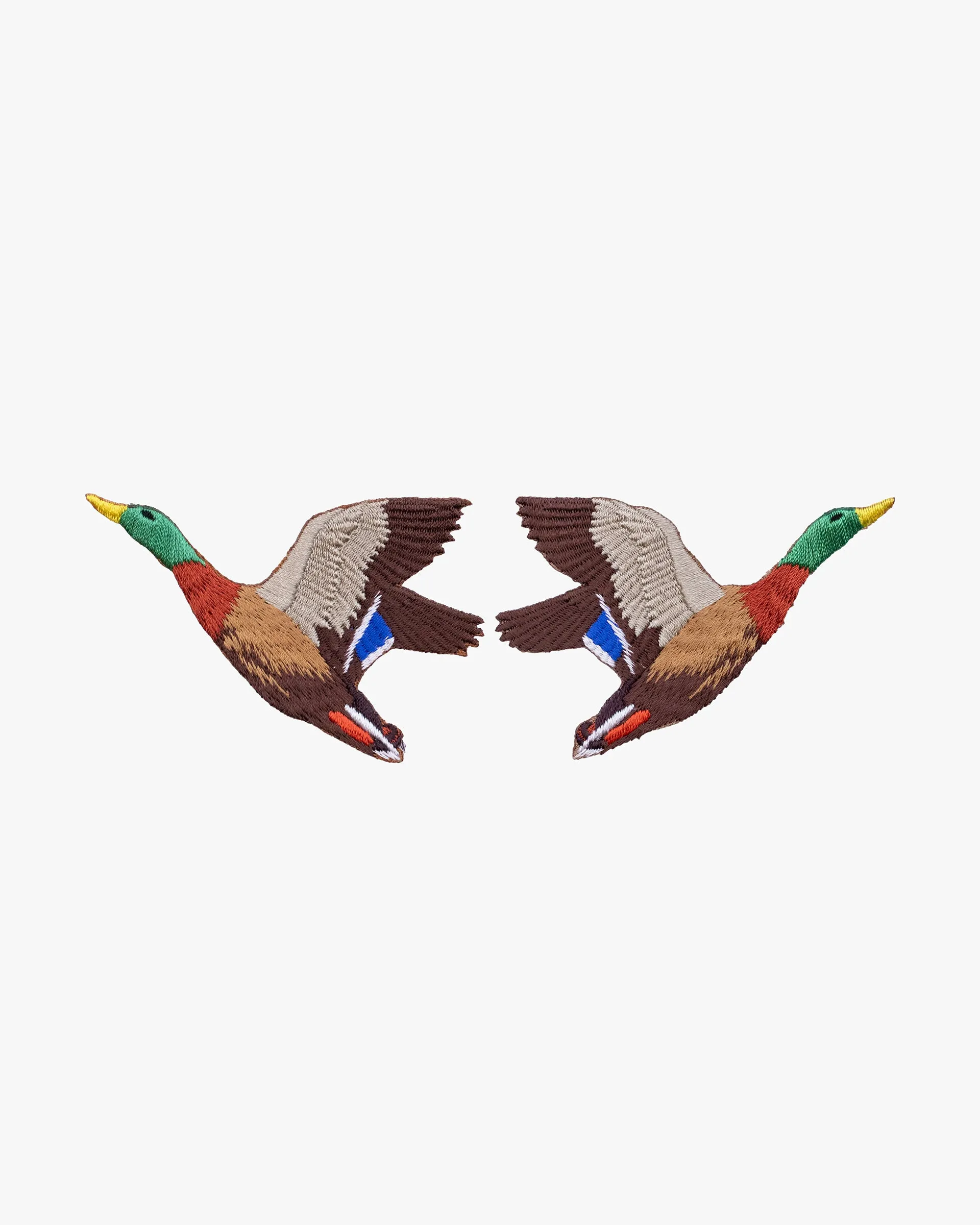 Embroidered Patch, Iron-on Applique, Mallard Duck sold by Kiriko