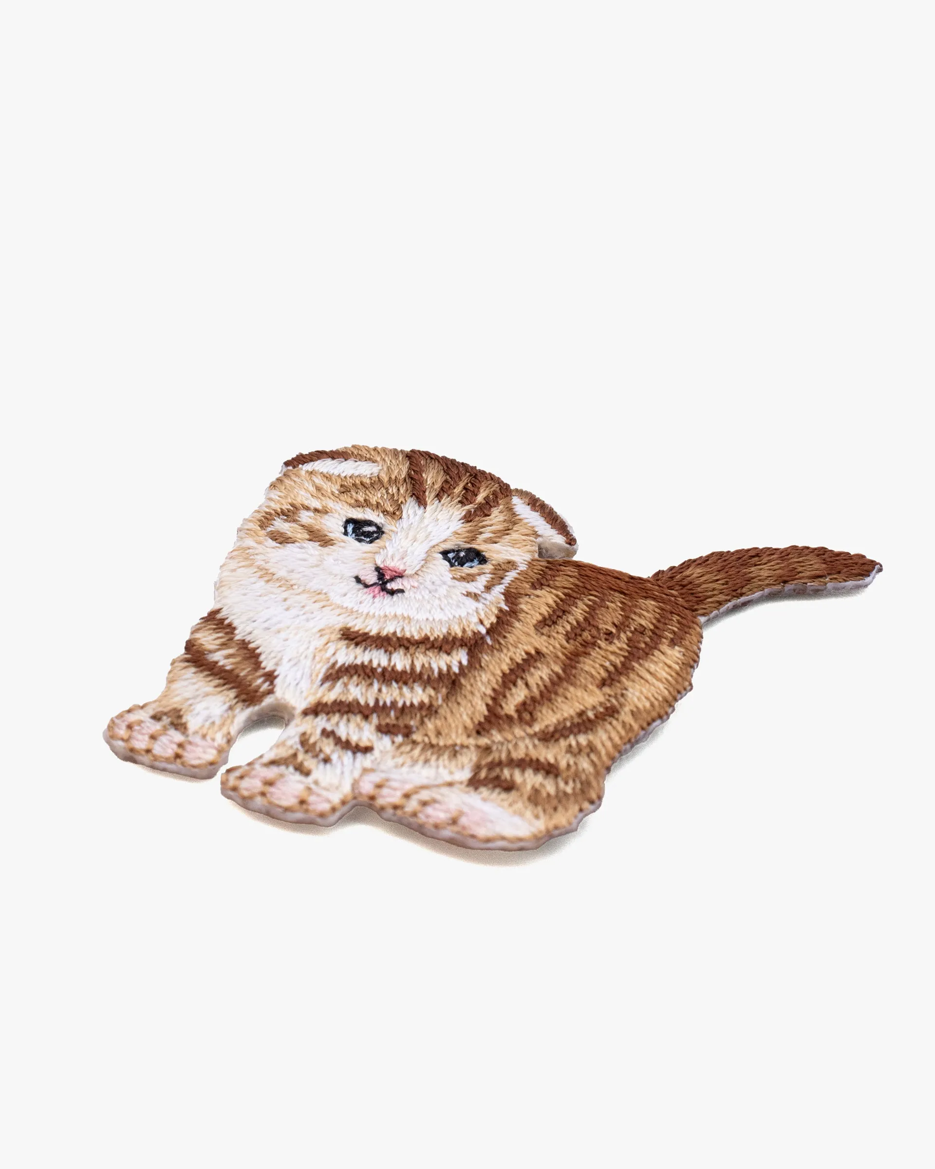 Embroidered Patch, Iron-on Applique, Scottish Fold Kitten sold by Kiriko product image thumbnail 2