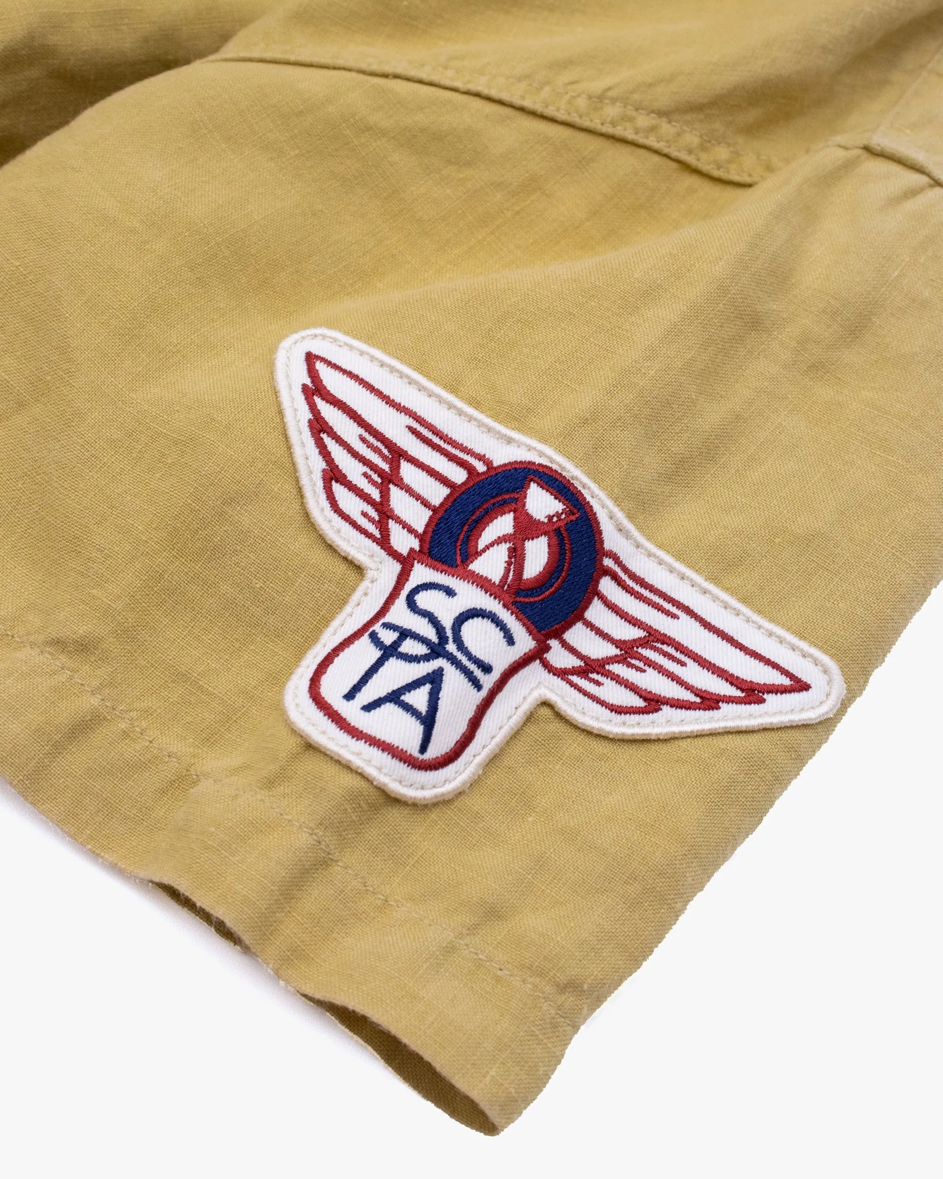 Japanese Repro Short-Sleeve Shirt, XL, Pherrow's, Bonnerville Nationals on Light Yellow sold by Kiriko product image thumbnail 5