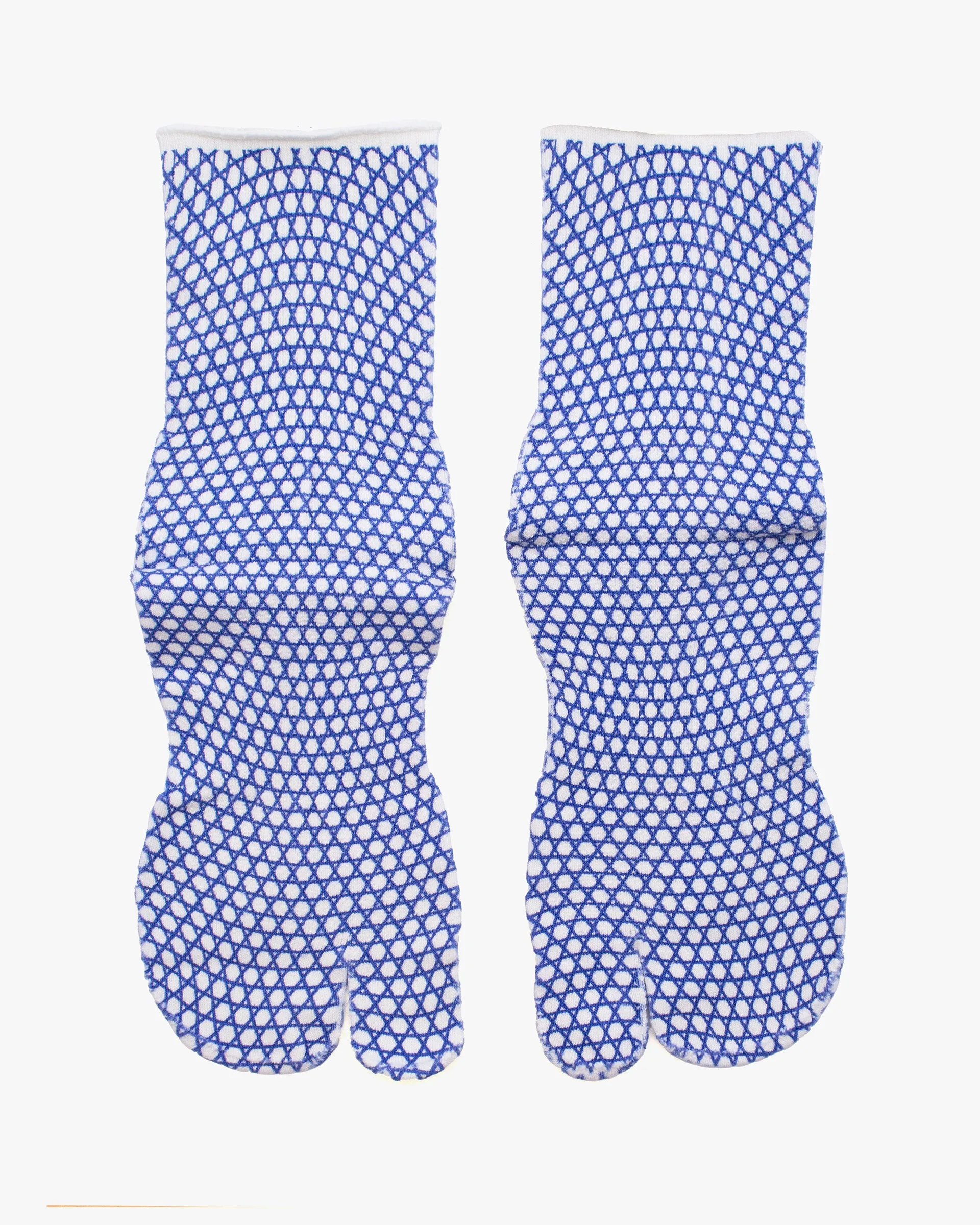 Tabi Socks, Wasi Wasi, Kagome Blue sold by Kiriko product image thumbnail 2