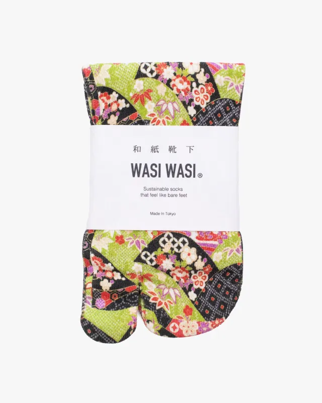 Tabi Socks, Wasi Wasi, Origami Paper made by Kiriko