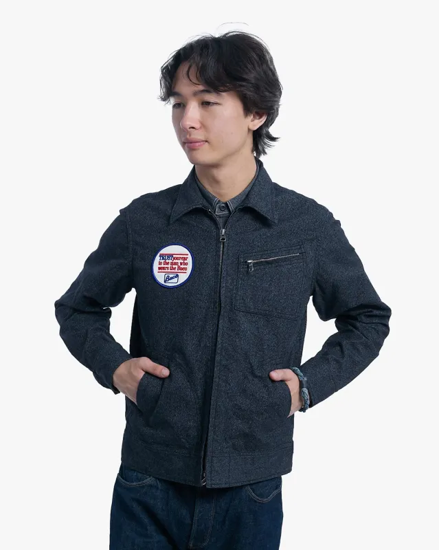 Japanese Repro Jacket, M, Joe McCoy, Grey Buco made by Kiriko