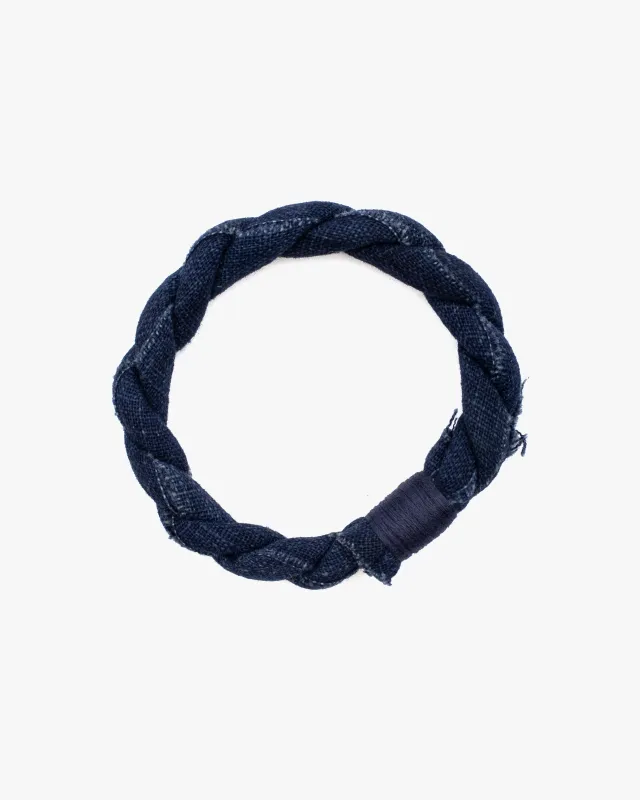 Boet x Kiriko Bracelet, Faded Indigo made by Kiriko