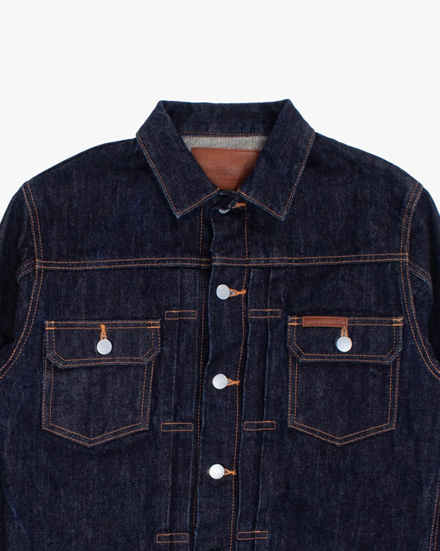 Japanese Repro Jacket, L, Corefighter Co., Dark Denim sold by Kiriko product image thumbnail 2