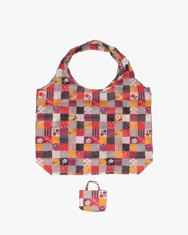 Kurochiku, Shopping Bag, Quilt Pattern made by Kiriko