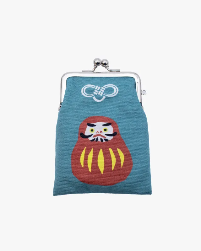 Wa Modern, Omamori Coin Purse, Daruma made by Kiriko