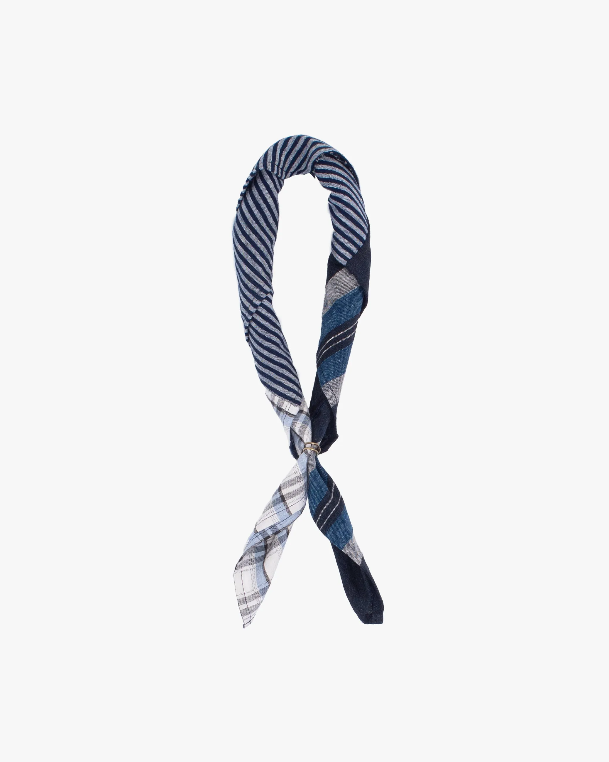 Kiriko Original Bandana, Boro Patchwork, A sold by Kiriko product image thumbnail 3