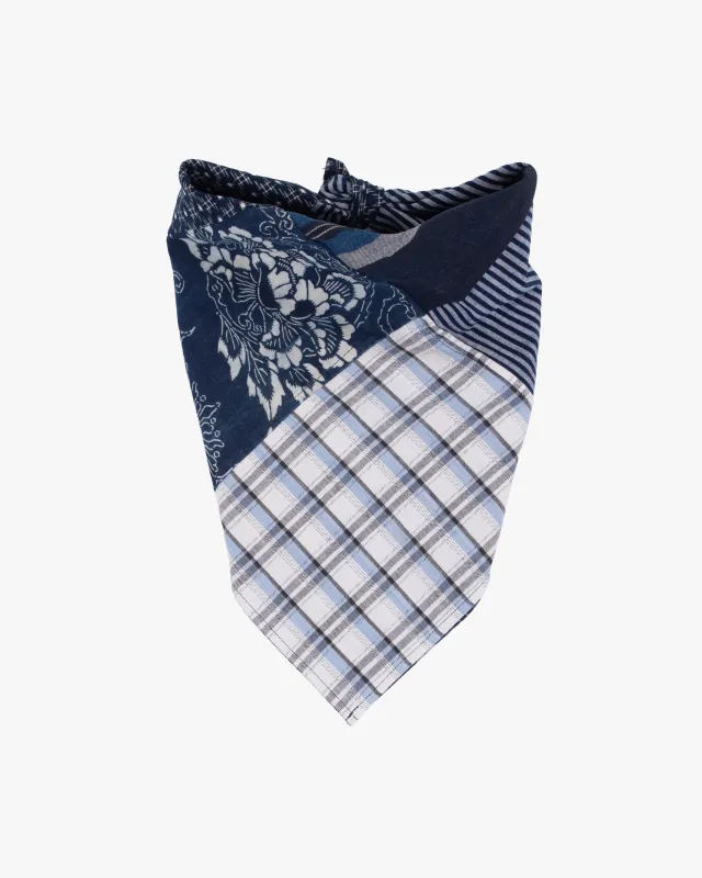 Kiriko Original Bandana, Boro Patchwork, A made by Kiriko
