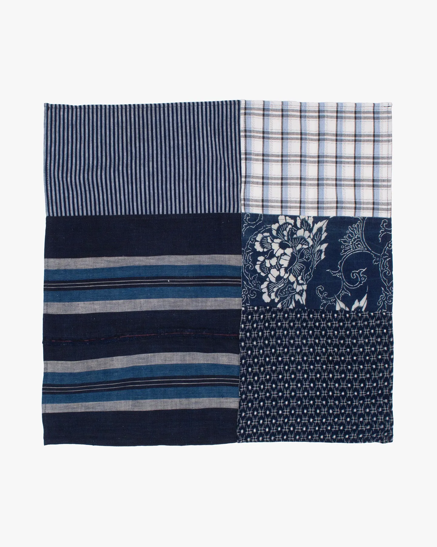 Kiriko Original Bandana, Boro Patchwork, A sold by Kiriko product image thumbnail 2