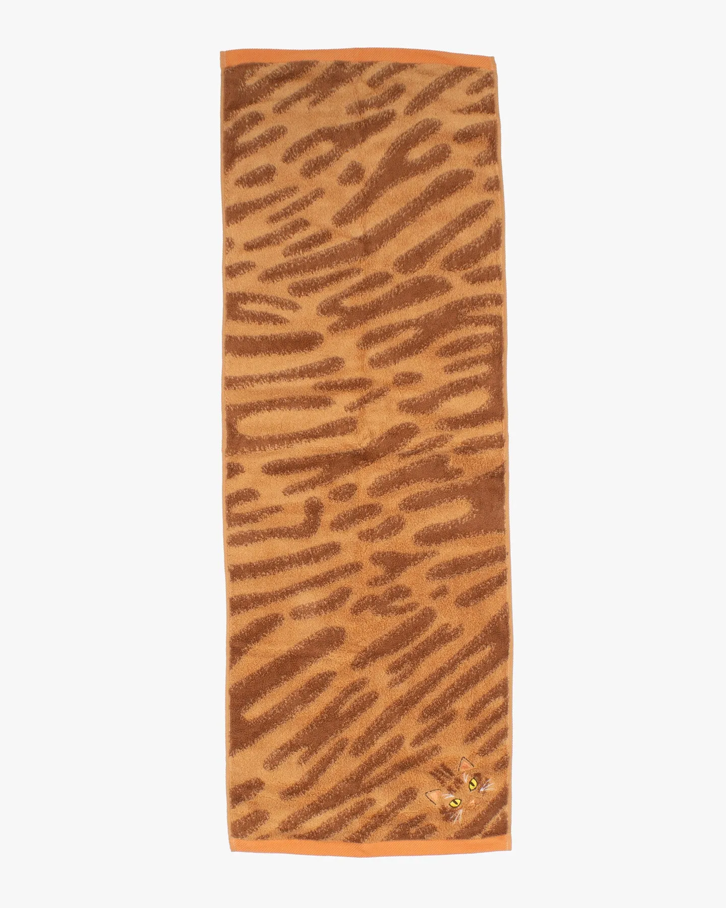 Japanese Long Face Towel, Uchi no Ko Kenami Long Face Towel, Orange sold by Kiriko product image thumbnail 4