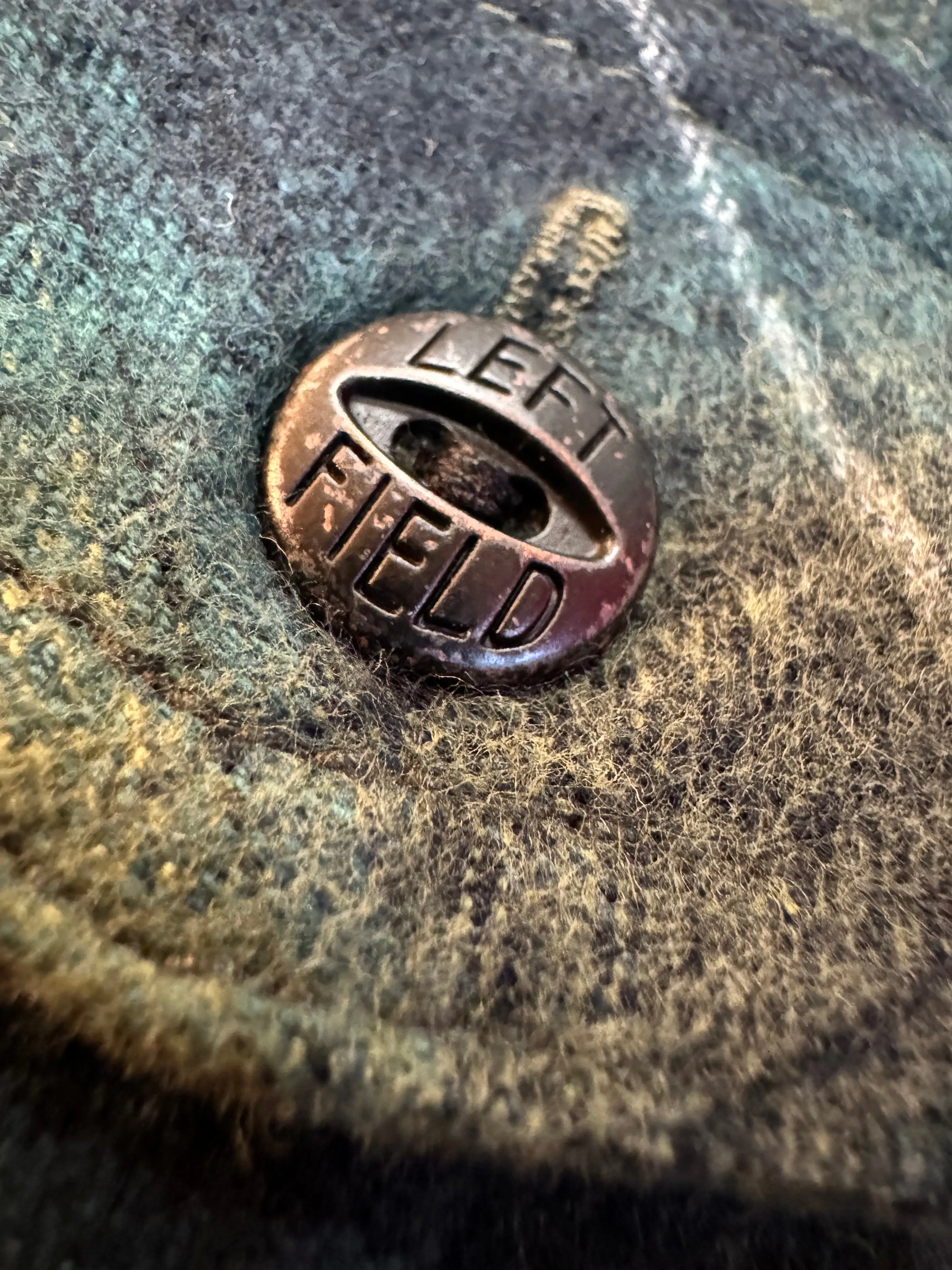 Green Shadow Plaid Japanese Cotton Flannel Dustbowl Work shirt sold by Left Field product image thumbnail 4