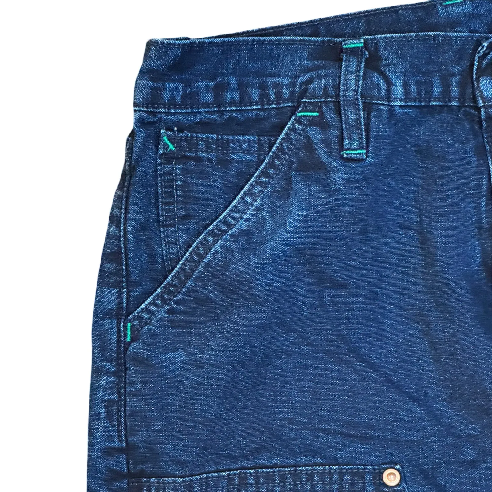 Japanese Indigo Selvedge Duck Double Knee Work Uniform jeans sold by Left Field product image thumbnail 3