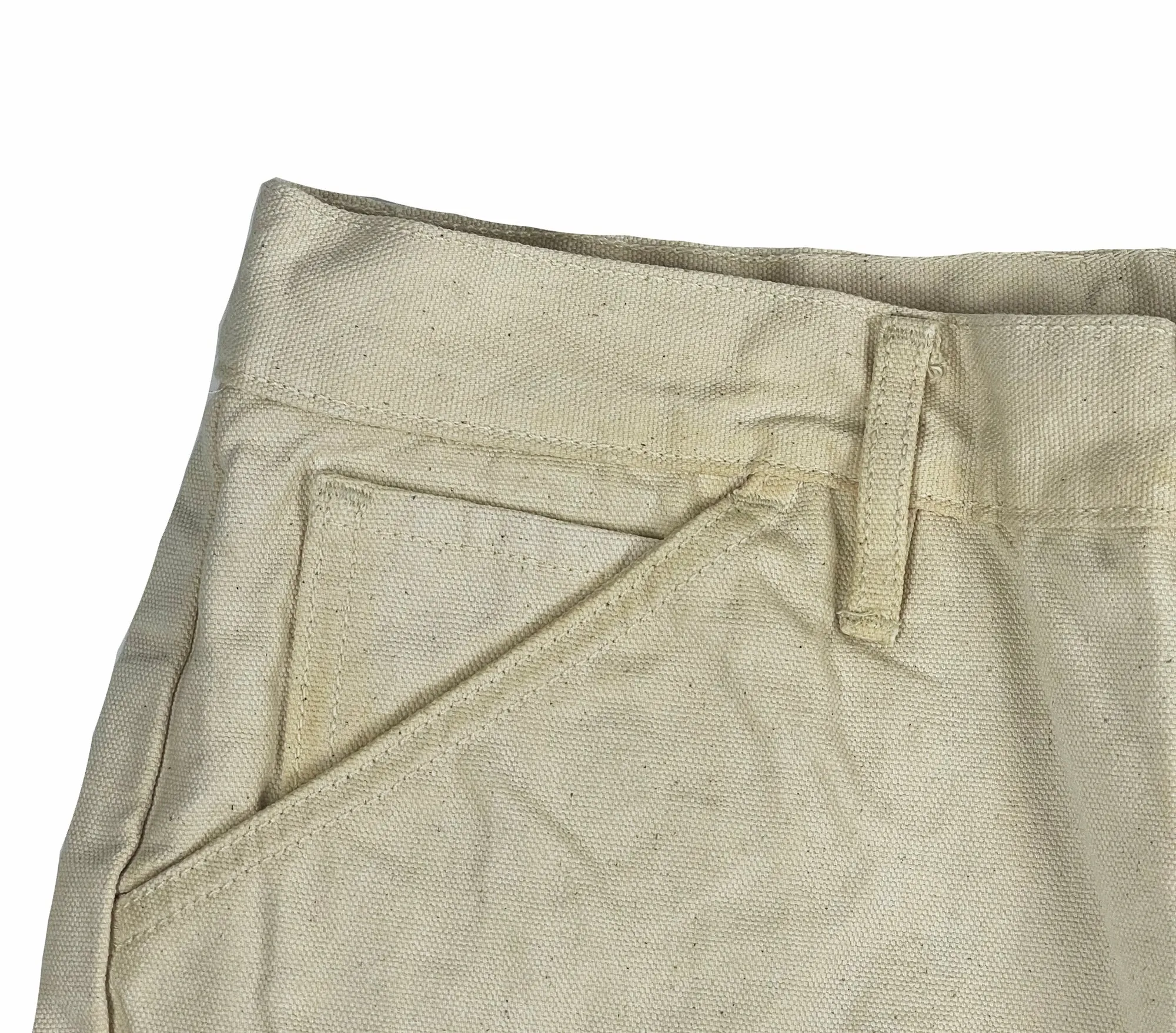 CALIFORNIA - Natural Duck Mt Vernon 13 oz Work Uniform Chino Size 34" running size 32" sold by Left Field product image thumbnail 4