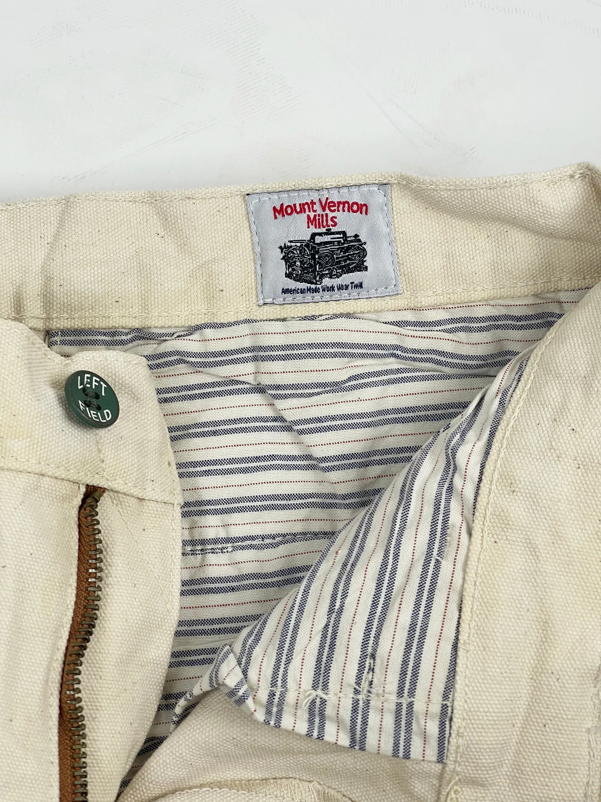 CALIFORNIA - Natural Duck Mt Vernon 13 oz Work Uniform Chino Size 34" running size 32" sold by Left Field product image thumbnail 5