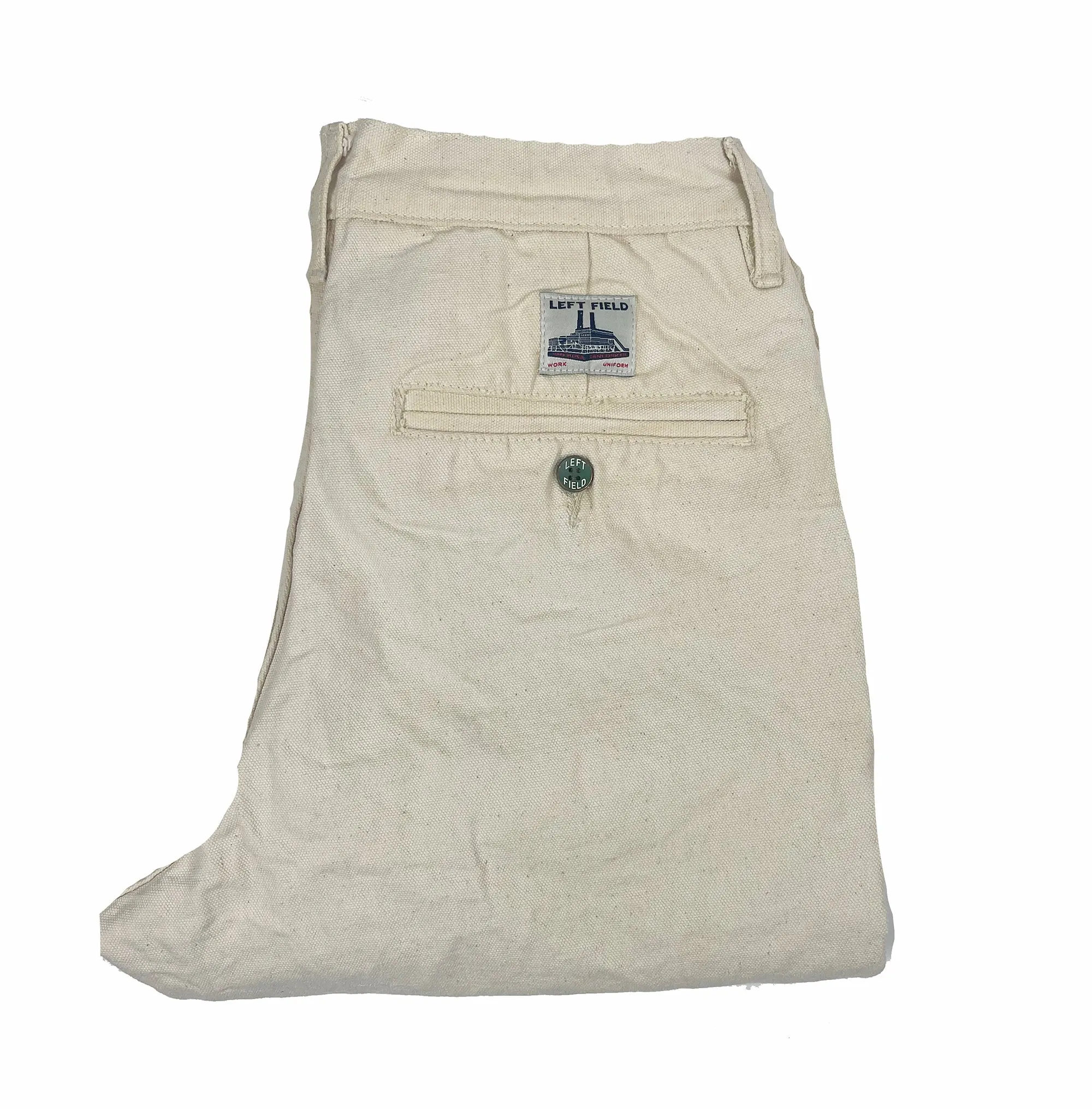 CALIFORNIA - Natural Duck Mt Vernon 13 oz Work Uniform Chino Size 34" running size 32" sold by Left Field product image thumbnail 3
