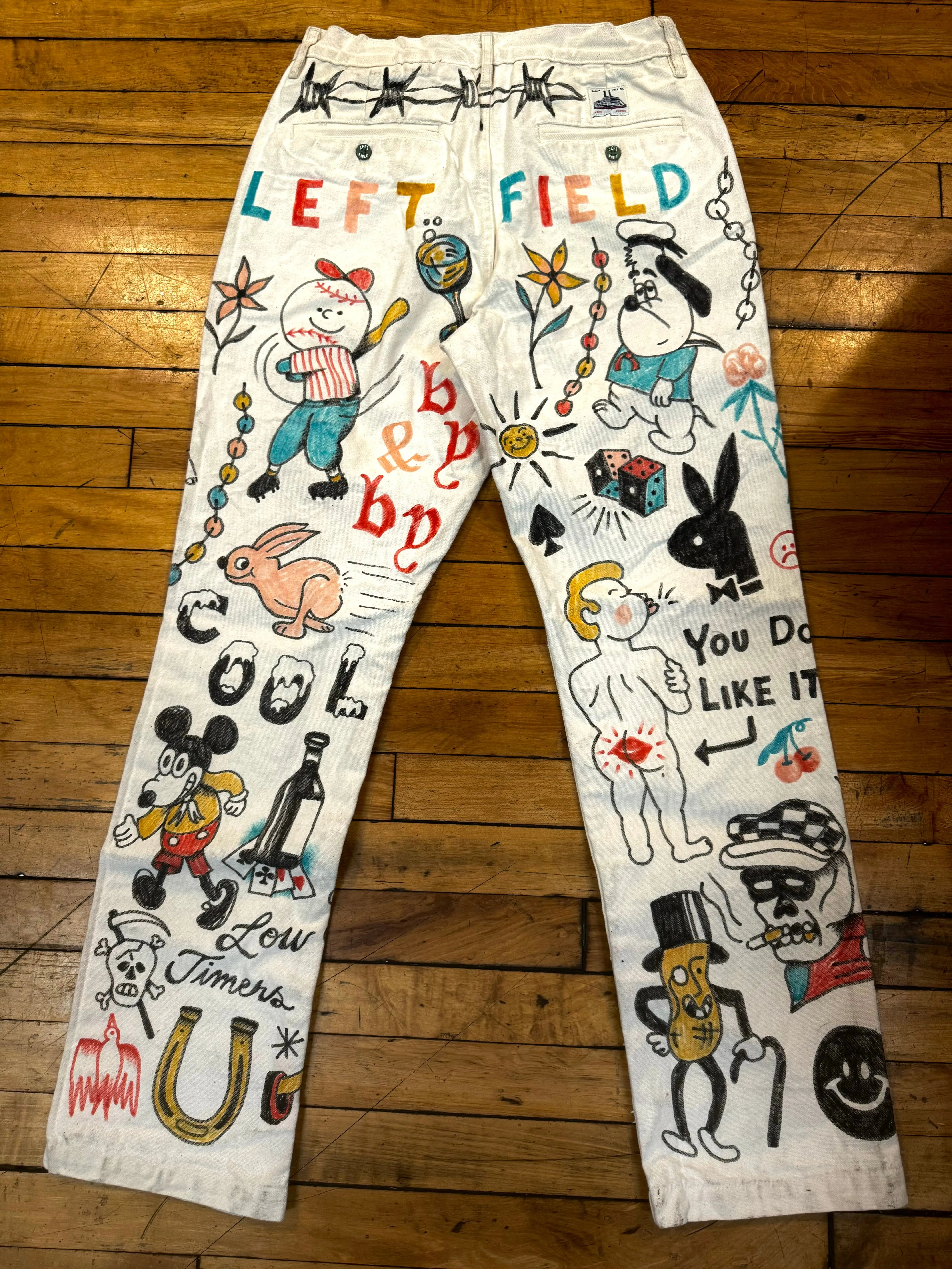 CALIFORNIA - Natural Duck Mt Vernon 13 oz Work Uniform Chino Size 34" running size 32" sold by Left Field product image thumbnail 2