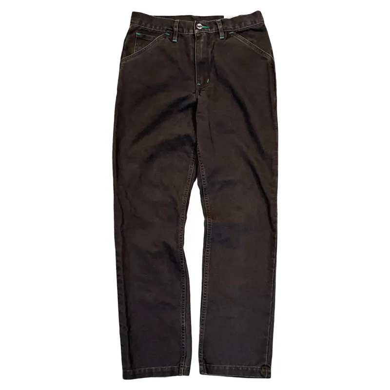 Vintage Wash Chocolate Duck  Mt Vernon 13 oz  Work Uniform Chino *size up one size running one inch smaller in the waist. sold by Left Field