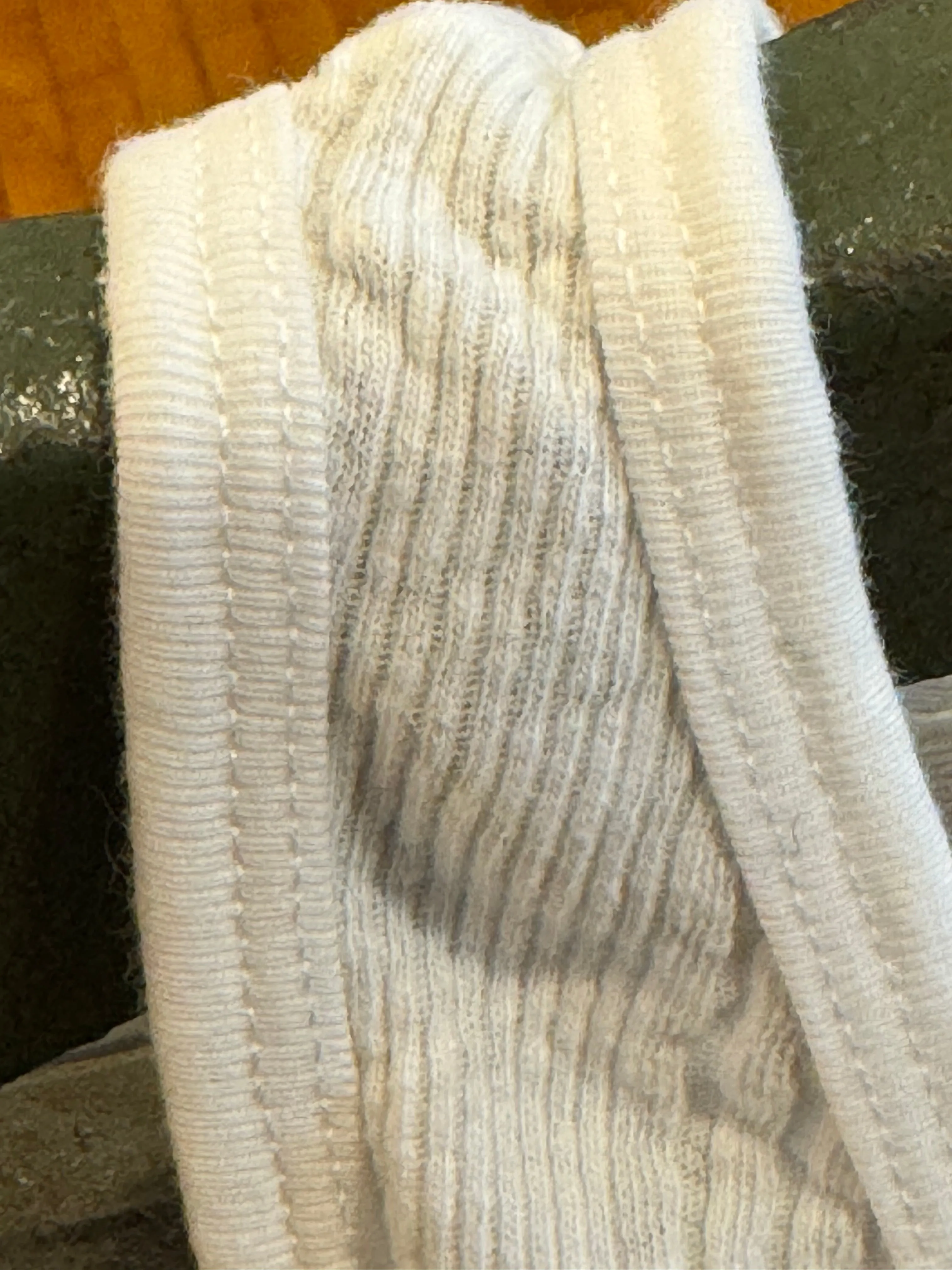 White Wakayama Japanese Drop Needle Tank Top sold by Left Field product image thumbnail 4