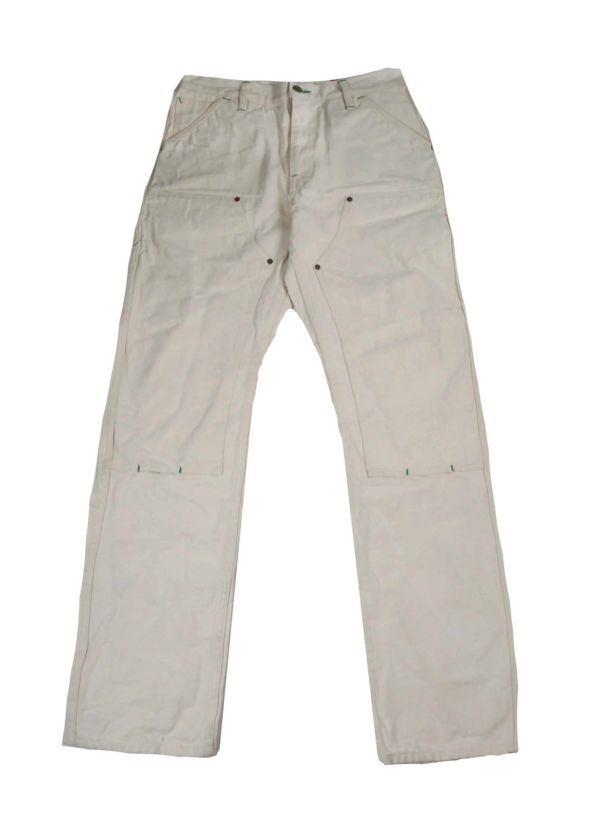 Natural Mt Vernon Duck Double Knee Work Uniform Chino: **Note size up 2 sizes** sold by Left Field product image thumbnail 4