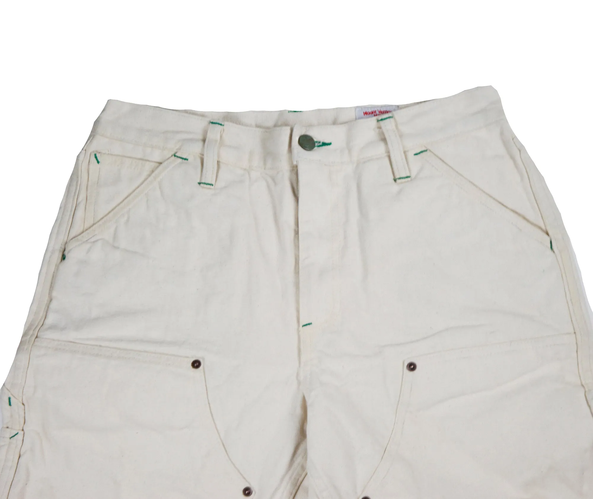 Natural Mt Vernon Duck Double Knee Work Uniform Chino: **Note size up 2 sizes** sold by Left Field product image thumbnail 2