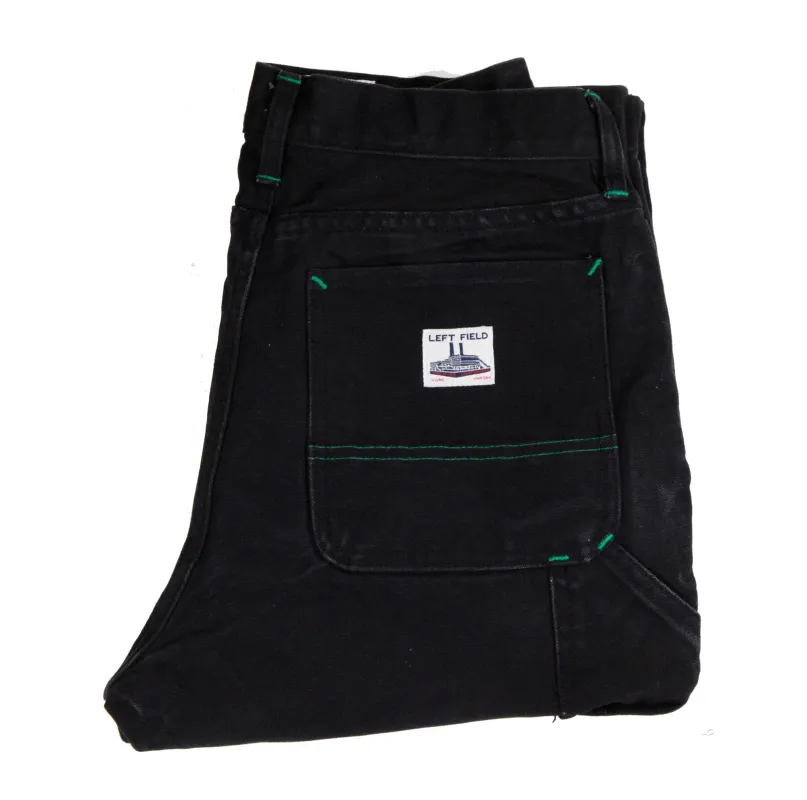 Black Mt Vernon Duck Double Knee Work Uniform  Chino sold by Left Field