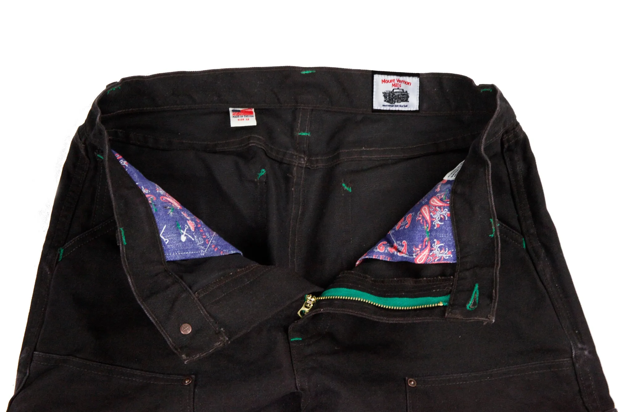 Chocolate Mt Vernon Duck Double Knee Work Uniform Chino sold by Left Field product image thumbnail 5