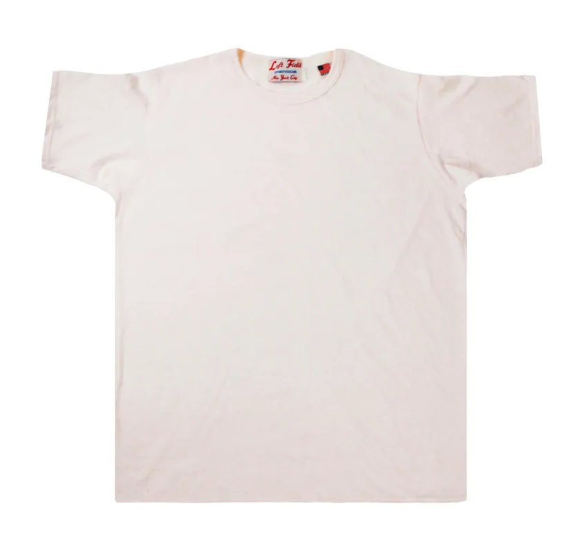 Flamingo Heather Cotton Crew Tee sold by Left Field