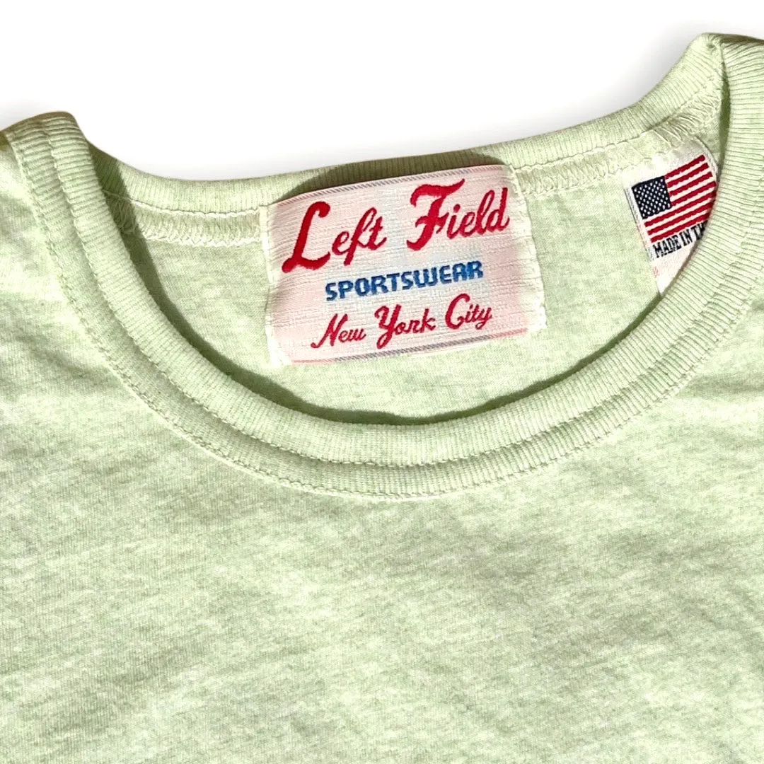Grass stain heather cotton tee sold by Left Field product image thumbnail 2