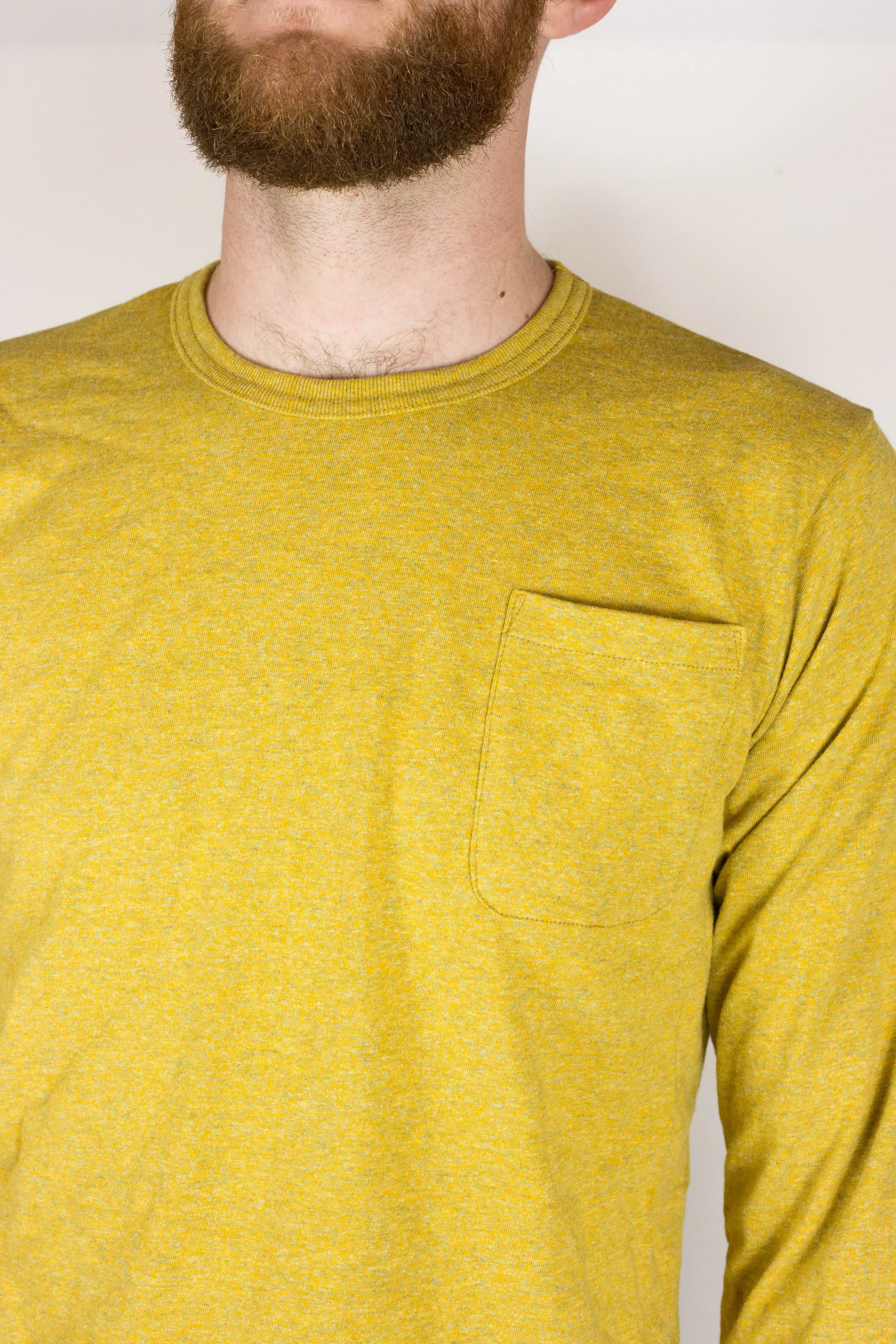 L/S Light Blue Chambray Pocket Tee sold by Left Field product image thumbnail 5
