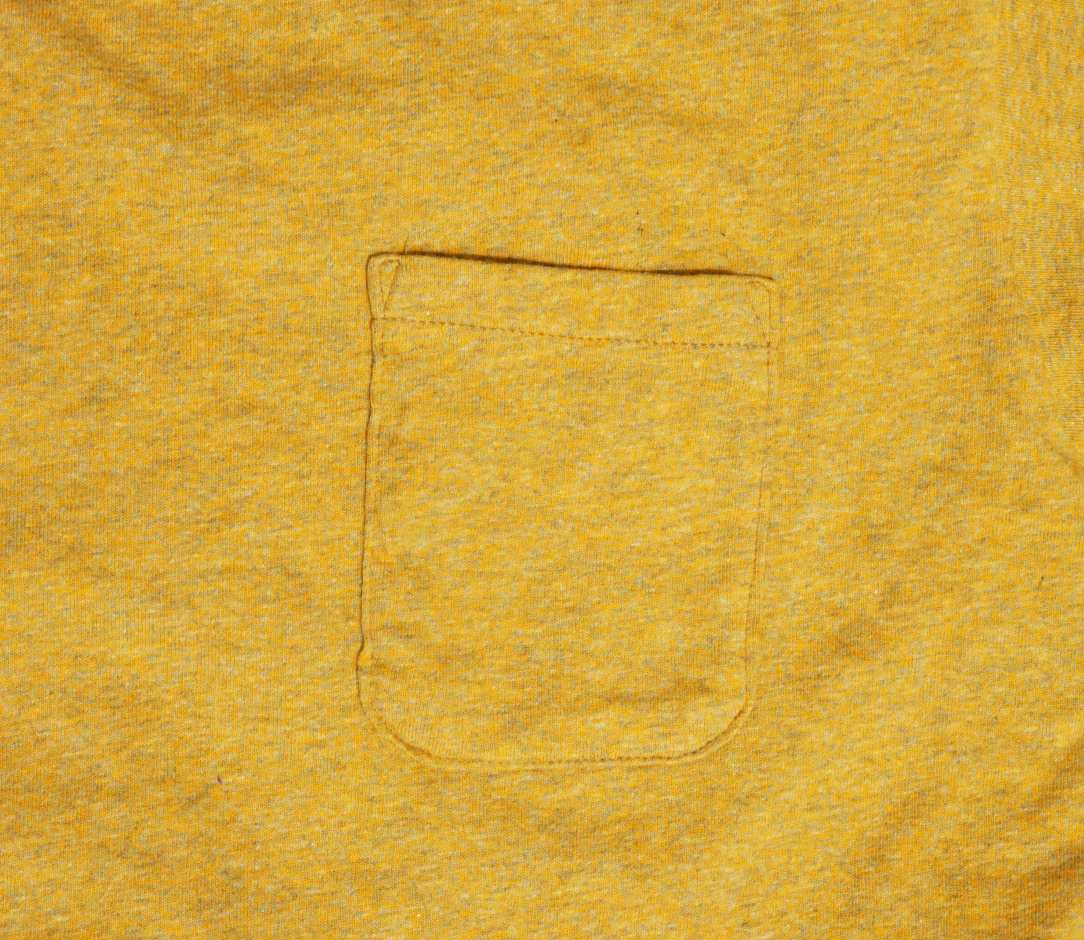 Nathan's Hot Dog Mustard Heather Pocket Tee sold by Left Field product image thumbnail 3