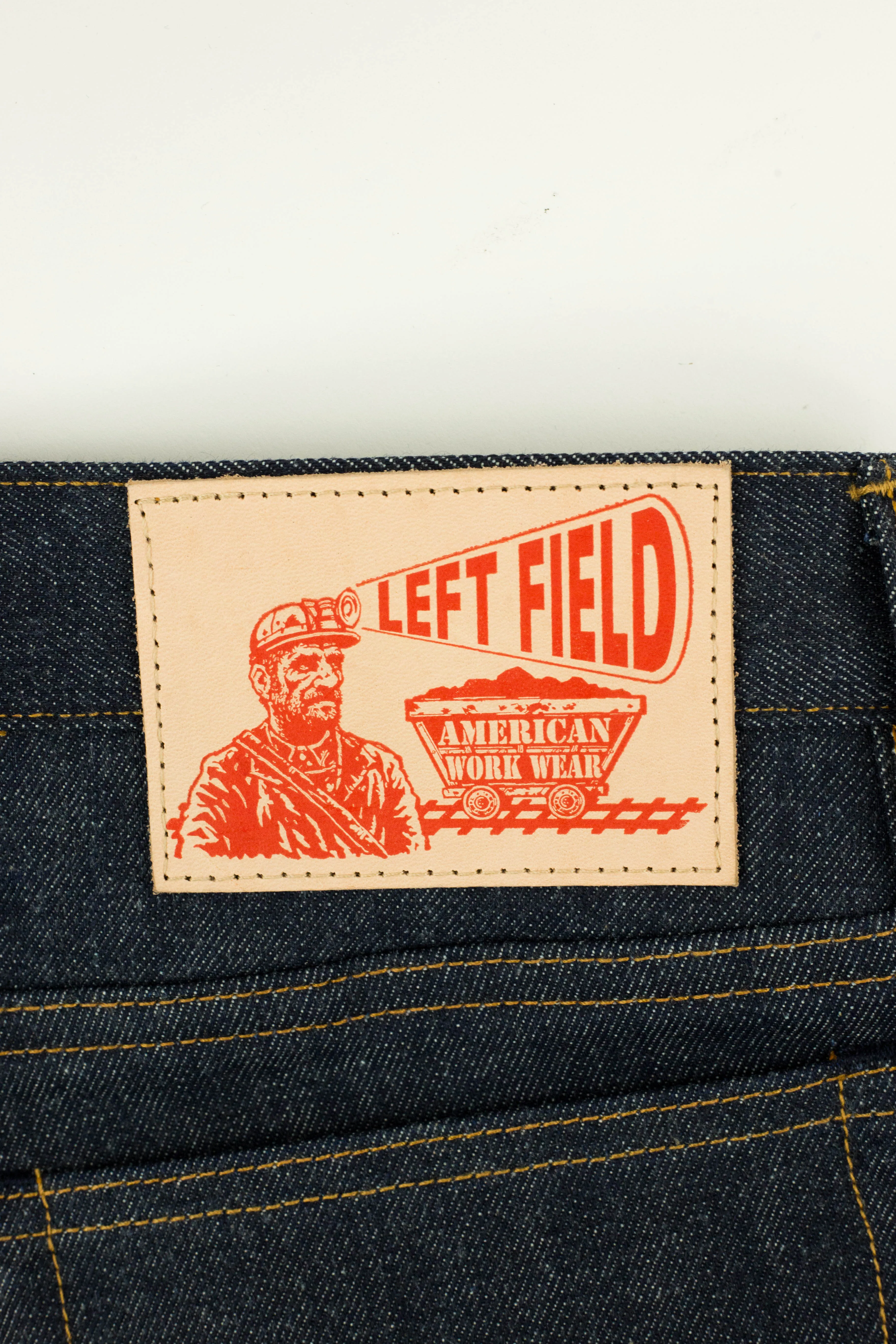 Chelsea Vidalia Mills 14 oz Indigo Selvedge(last of the dark blue indigo run) sold by Left Field product image thumbnail 5