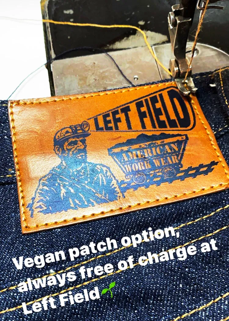 Free Vegan Patch Option sold by Left Field