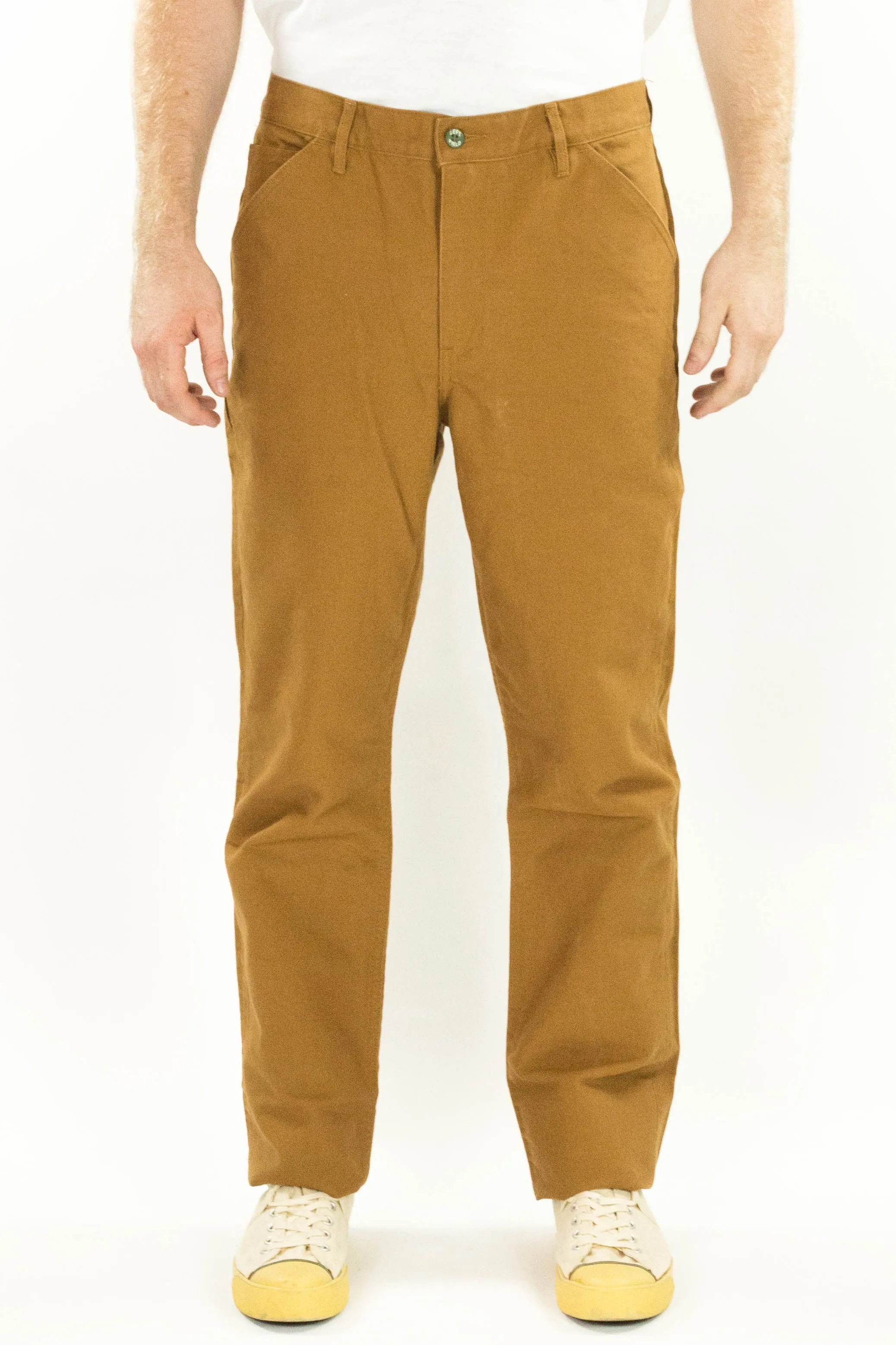 Caramel Mt Vernon 13 oz Duck Work Uniform Chino sold by Left Field