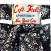 Japanese linen cotton navy paisely drawstring Shorts sold by Left Field