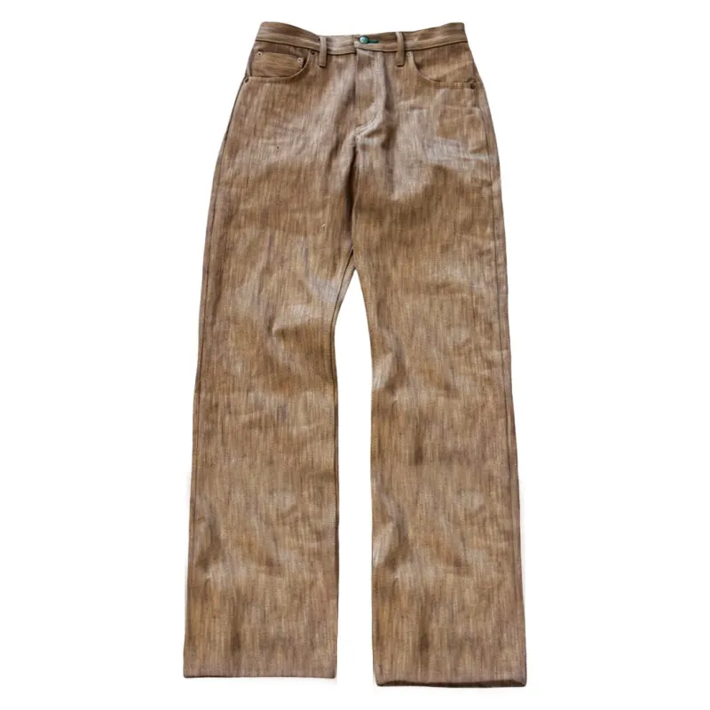 17 oz Kakishibu Awa Shoai denim from Tokushima Japan **check specs** sold by Left Field