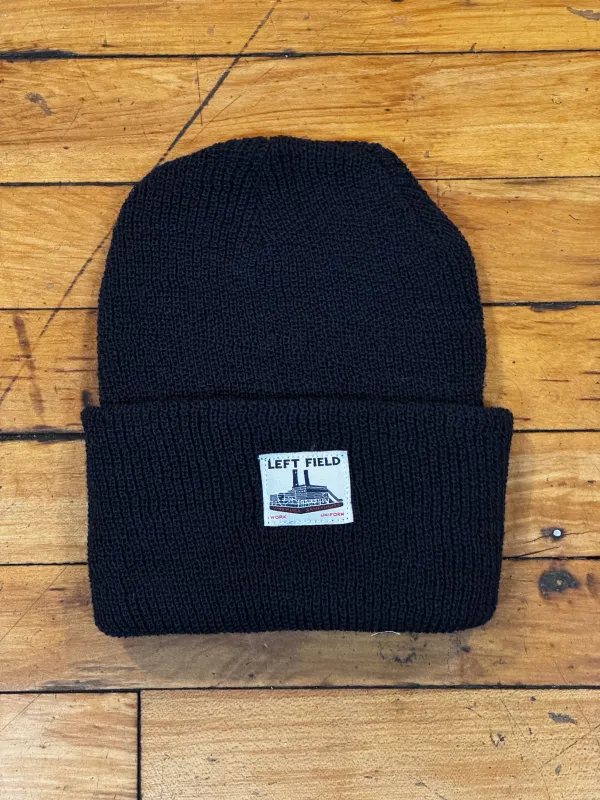Navy Wool Watch Cap sold by Left Field