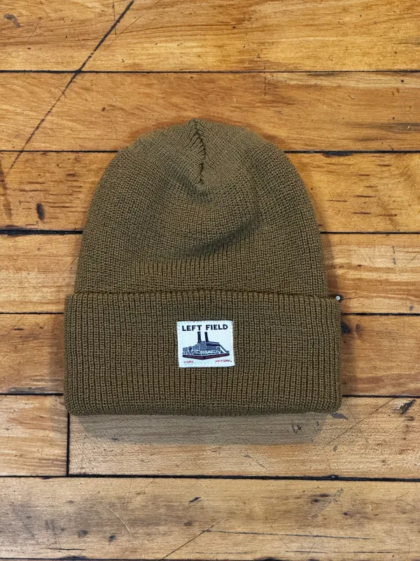 Camel Wool Watch Cap sold by Left Field