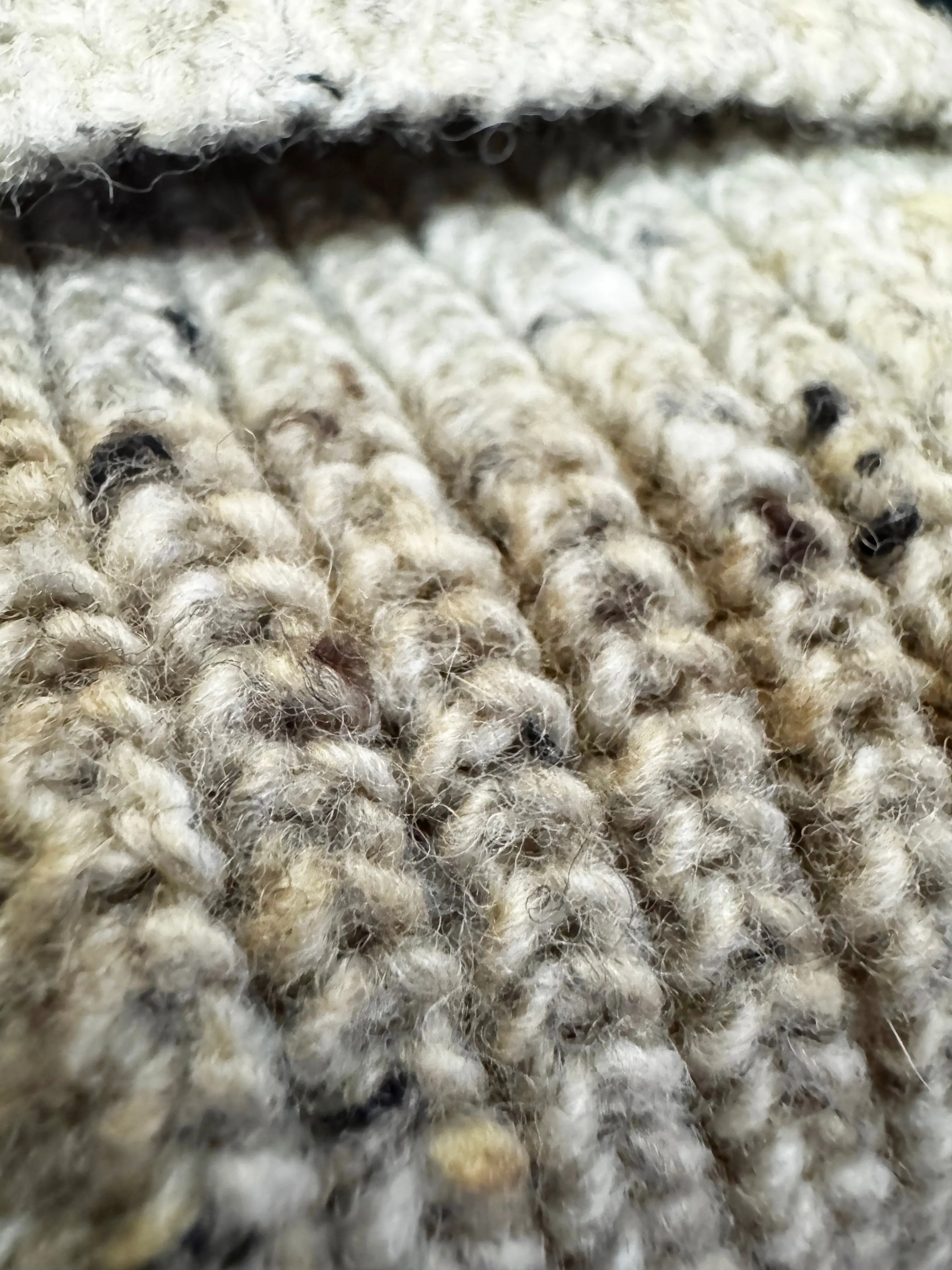 Donegal Oatmeal Merino Wool Watch Cap sold by Left Field product image thumbnail 2
